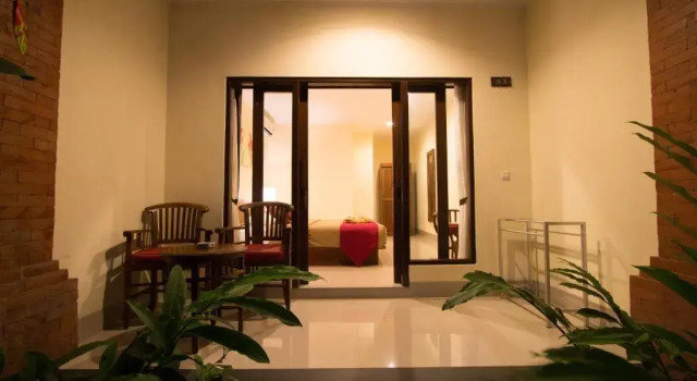 Номер Standard с балконом и с красивым видом из окна Krisna House
