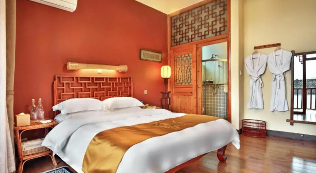 Двухместный номер Standard с балконом Yangshuo Village Inn Boutique Hotel