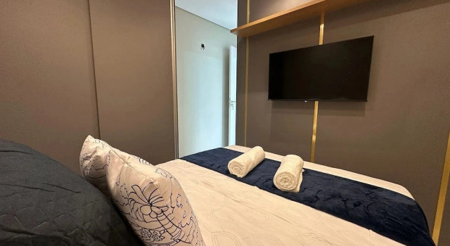 Apto Metropolitan Novo na Ponta Negra, Prenota Appartamento Hotel a Amazonas con piscina, Piscina