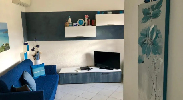 Blue House, 300m to beach SouthSardiniaHolidays, Забронировать Апартаменты/квартира Санта-Маргерита-ди-Пула Южная Сардиния, рядом с Пляж Рива-дей-Пини