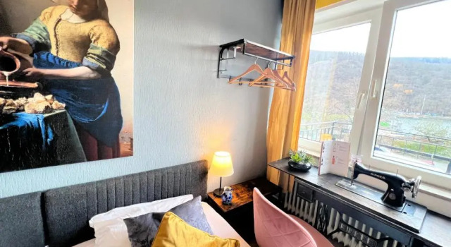 Двухместный номер Standard с балконом Seeblick Hotel und Ferienwohnungen Obermaubach