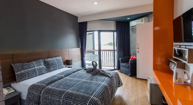 Номер Superior с балконом The Loft Seaside Sriracha Hotel