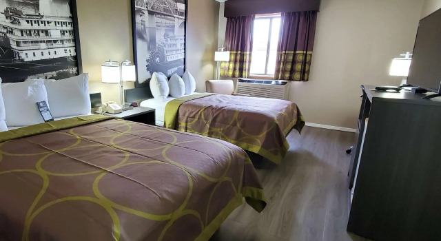 Standard Neljän hengen huone Super 8 by Wyndham Paris