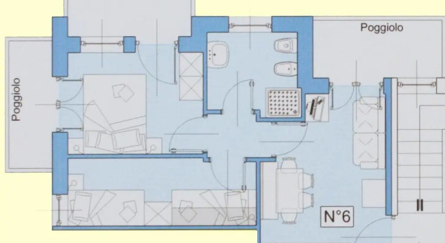 Апартаменты Casa Azzurra
