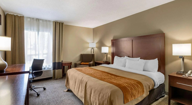 Двухместный номер Standard Comfort Inn Walcott near Davenport
