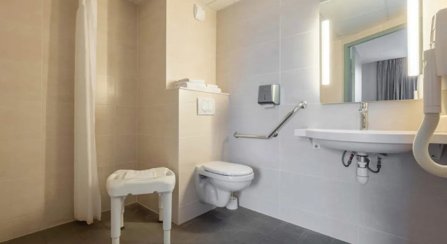 Двухместный номер для гостей с ограниченными возможностями B&B HOTEL ANNEMASSE Saint-Cergues