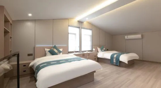 Люкс Дуплекс с 2 комнатами Libo Xiaoqikong Yujing Garden Hotel