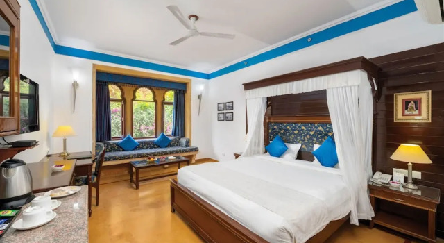 Номер Deluxe с красивым видом из окна Rang Mahal Jaisalmer