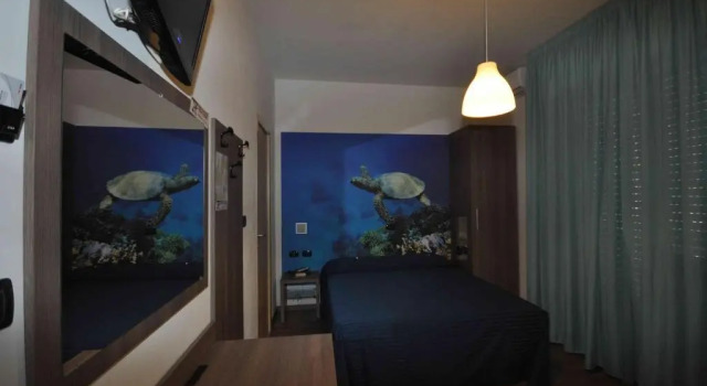 Трёхместный номер Standard с видом на море Hotel Miramare