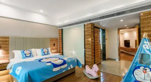 Семейный тент c 1 комнатой Borrman Hotel Guilin Liangjiang Sihu
