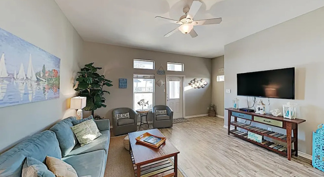 3br/2.5ba Padre Island Townhome 3 Bedroom Townhouse