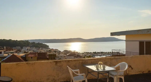 Коттедж Pylos Sunset Retreat With Panoramic Sea Views