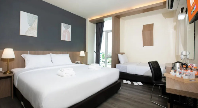 Трёхместный номер Deluxe B2 Mae Sot Boutique & Budget Hotel