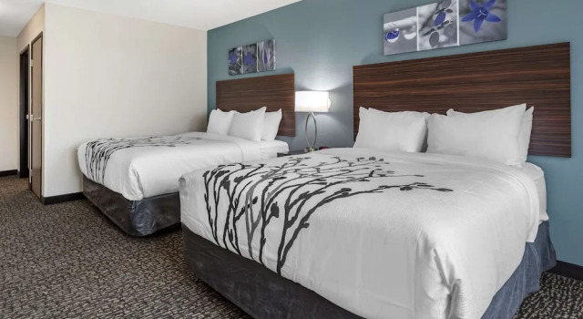 Четырёхместный номер Standard Sleep Inn & Suites Milwaukee/Franklin