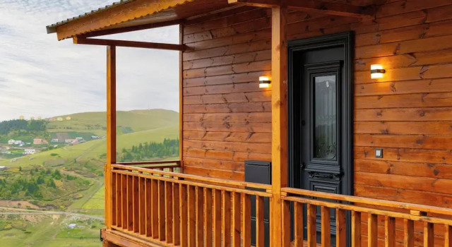 Famille bungalow avec balcon et Avec vue Timira Dağ Evleri