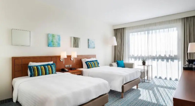 Четырёхместный номер Deluxe Courtyard By Marriott Brussels