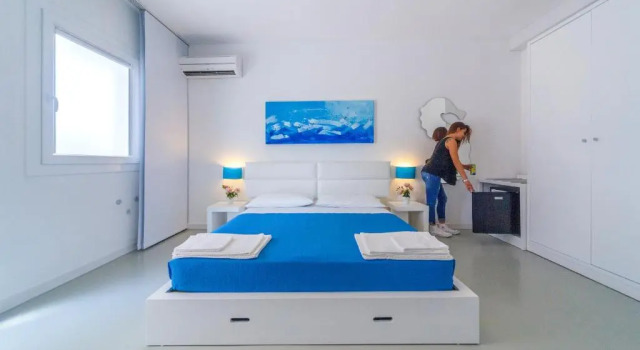Økonomi- dobbelt værelse Hotel Beach Salento