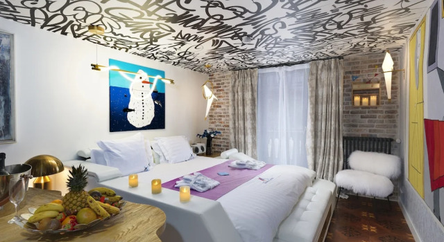 Люкс с балконом Snow Lodge Hotel Courchevel 1850