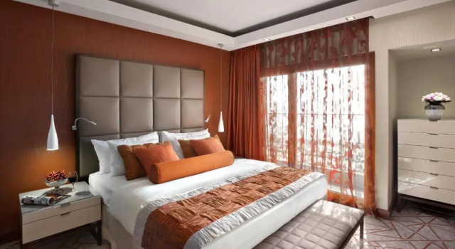 Suite 1 dormitorio con vista al mar Carlton Tel Aviv Hotel - Luxury on the Beach