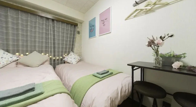 Пятиместный люкс nestay suite tokyo tabata