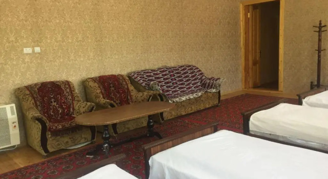 Bett im Wohnheim Gulsara hostel