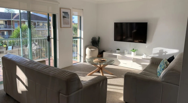 Апартаменты с 2 комнатами с балконом и с видом на море Pacific Place Apartments