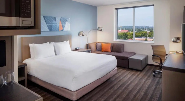 Двухместный номер Den Hyatt House Augusta Downtown