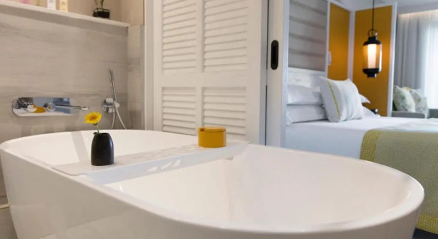 Camera doppia Prestige vista litorale Constance Belle Mare Plage