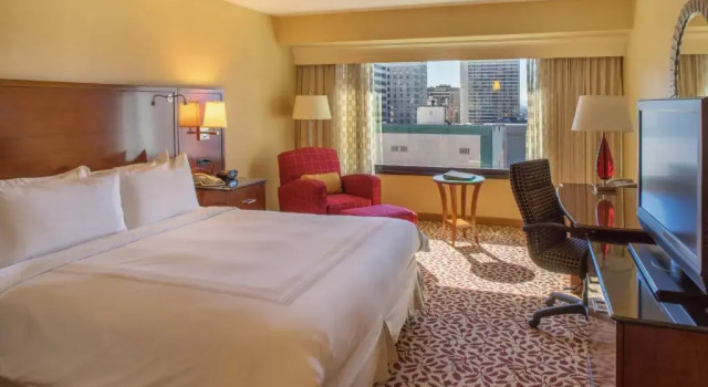 Двухместный номер Standard с красивым видом из окна Salt Lake Marriott Downtown at City Creek
