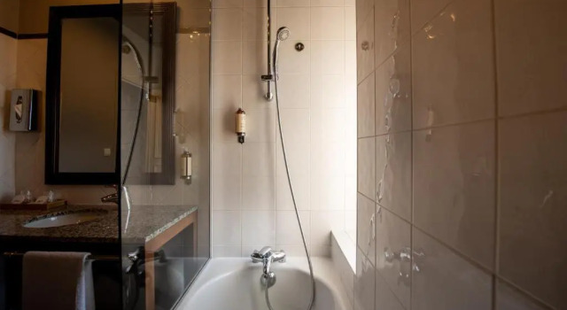 Трёхместный номер Standard с видом на сад Hôtel La Villefromoy Saint-Malo