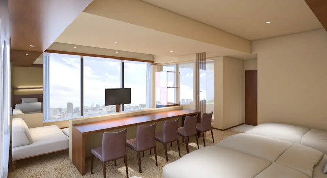 Люкс Premium Private Spa Candeo Hotels Osaka The Tower