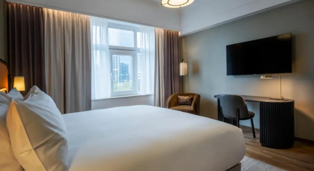 Двухместный номер Deluxe с красивым видом из окна DoubleTree By Hilton Brussels City