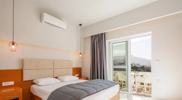 Апартаменты Цокольный этаж c 1 комнатой с балконом Falasarna Bay