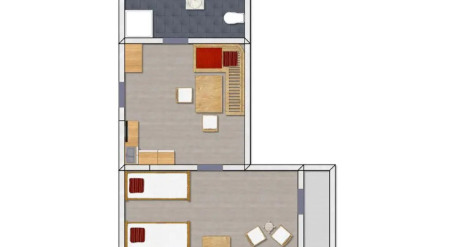 Апартаменты c 1 комнатой с балконом Linserhof Ferienappartements