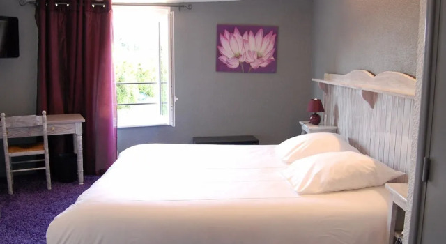 Hôtel Le Domanial, Book Hotel Hoteller i Commelle-Vernay med parkering, Parkering