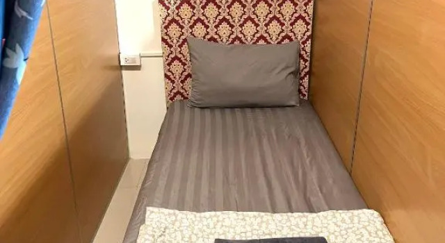 Кровать в общем номере Great House 99