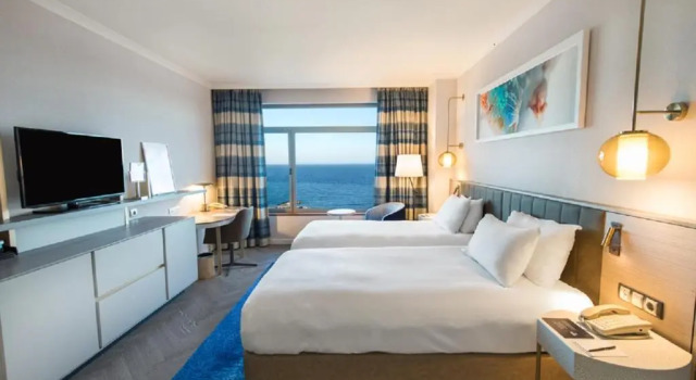 Двухместный номер Executive с видом на море Hilton Diagonal Mar Barcelona