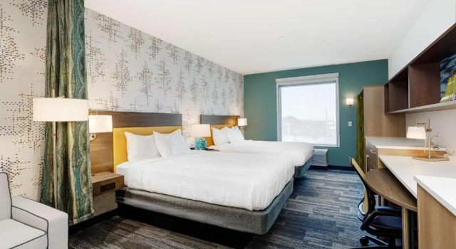 Четырёхместная студия Home2 Suites By Hilton Johnson City, Tn