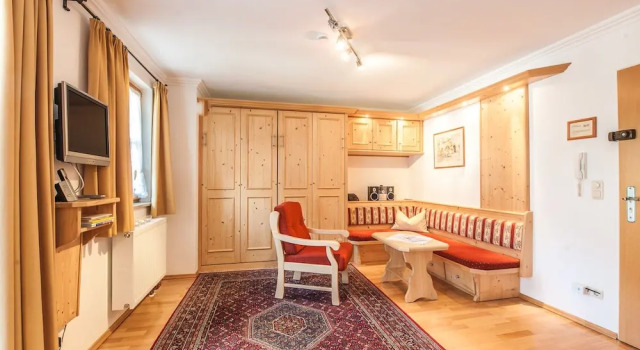 Студия с балконом Ferienwohnungen Beim Hausbacher