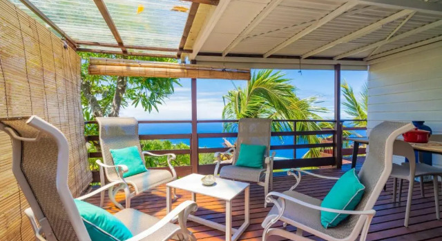 Бунгало Bungalow Poerava Punaauia Ocean View
