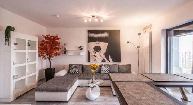 2-Room Penthouse Plaza Residence P1, Book Apartment Hotels in Bucharest with Parking, near Parc Drumul Taberei, Parking