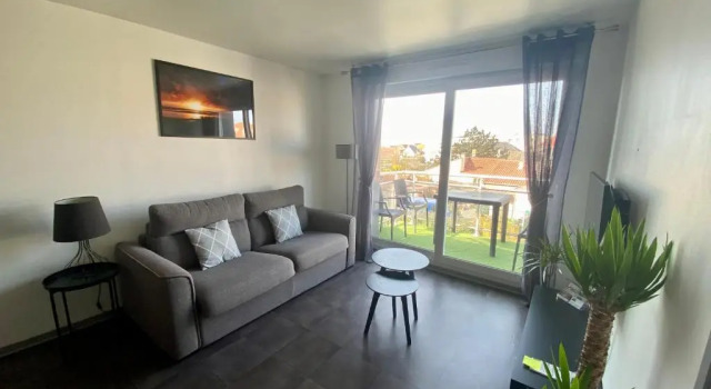 Апартаменты Appartement T2 bis, 200m de la mer, très calme