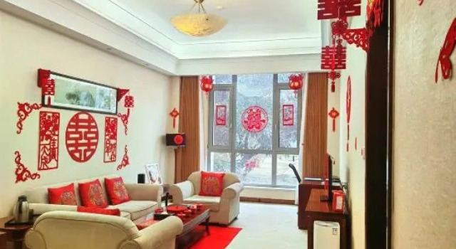 Люкс с красивым видом из окна Zhongyuan Oilfield Hotel