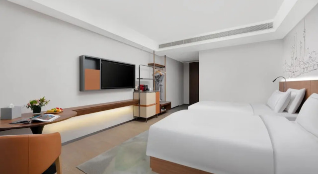 Двухместный номер Executive UrCove by Hyatt Xi'an High-Tech MixC, near Bell Tower & Ancient Pottery Troops