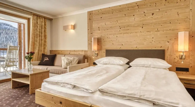 Двухместный номер Standard с балконом и с видом на горы Brunelle Seiser Alm Lodge