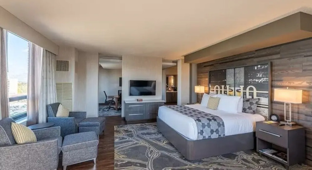 Двухместный люкс Пентхаус c 1 комнатой The Blackwell Inn and Pfahl Conference Center