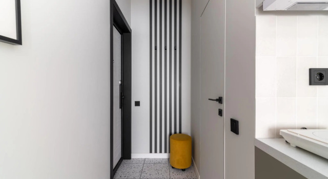 The apartment is located on the Volokolamsk highway 71/22 building 1, Rezervovat Apartmán Levné hotely v Moskva, poblíž Spartak Metro Station