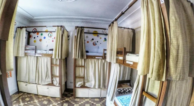 Кровать в общем номере Red Monkey Hostel Barra Funda