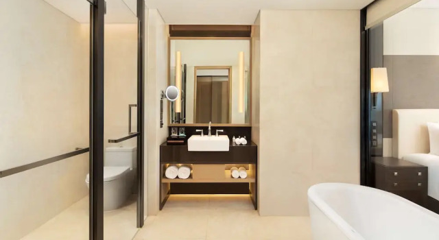 Номер Deluxe с балконом Radisson Blu Hotel Wuhan ETD Zone