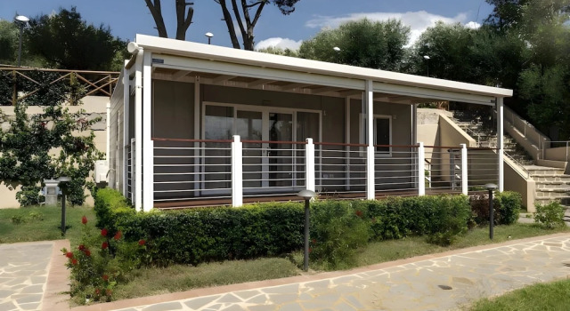 Sea View - 40 Parallelo Mobile Home, Book Feriehus Villaer i Acquavena, Villa